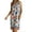 A Beige, variant on Summer Dresses for Women Boho Spaghetti Strap Crewneck Sleeveless Knee Length Sundresses Floral Beach Vacation Dress S-2XL
