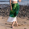 thumbnail image 6 of Frond Chic Chiffon Beach Dress for Women - Summer Dresses with Polyester Straps for Sunny Days, 6 of 6