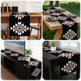 thumbnail image 6 of Black White Beige Boho Table Runner 72 Inches Long, Western Geometric Aesthetic Kitchen Coffee Dining Table Decoration for Home Party Birthday Wedding Home Decor 14x72 Inches, 6 of 8