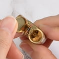 thumbnail image 5 of Uxcell G1/4 L-Shaped Male Thread Copper Grease Oil Cup Spring Cap, 5 of 5