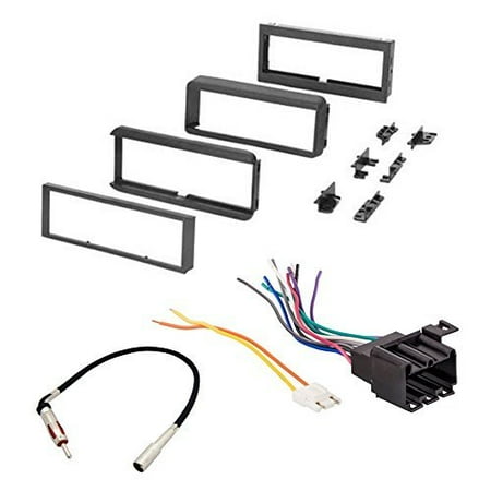 buick 1983 - 1988 skylark car stereo radio cd player receiver install mounting kit radio antenna