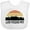 AA-White, variant on Inktastic Las Vegas Nevada Skyline Retro Boys or Girls Baby Bib