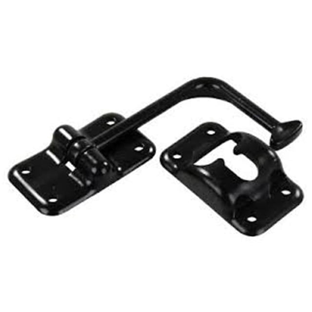 Porte-porte en Forme de T de 90 deg&44; Noir