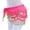 Hot Pink, variant on Belly Dance Decorative Belt, Fashion Wrap Sash, Stage Performance Waist Band, Adjustable Stylish Waist Ornament for Dance Practice Stage Show Costume Elegant Trendy Dance Accessory,Black
