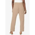 thumbnail image 2 of Jessica London Women's Plus Size Wide Leg Gauze Pant, 2 of 3