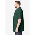 thumbnail image 3 of KingSize Men's Big & Tall Shrink-Less Longer-Length Cotton Polo Shirt, 3 of 4