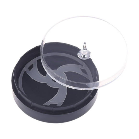 superficie de almacenamiento Organizador de la caja de almacenamiento Desktop Transparente Top Cover Scratch Protection para mujeres hombres 4Cmx12cm