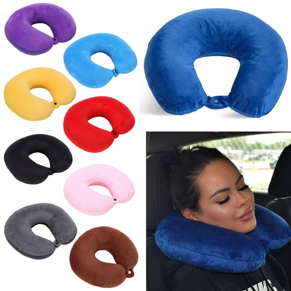 Neck Pillows for Travel-Head Neck Support Travel Pillow for Traveling, Car, Plane, Home, Office