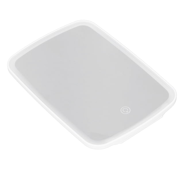 Portable Lighted Beauty Mirror, 2400mAh Rechargeable Makeup Mirror For Travel