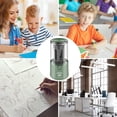 thumbnail image 2 of AFMAT Electric Pencil Sharpener, Auto Stop, Super Sharp & Fast, Electric Pencil Sharpener Plug in for 6-12mm No.2/Colored Pencils/Office/Home-Green, 2 of 7