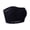 Black, variant on Women's Strapless Bandeau Bra Seamless Soft Stretchy Comfort Tube Top Bra Non-Padded Mesh Back Bralette