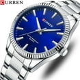 thumbnail image 2 of Curren Carian 8425 Men's Steel Belt Business Watch Quartz Calendar Men's Watch Men's Sports Watch Student, 2 of 6