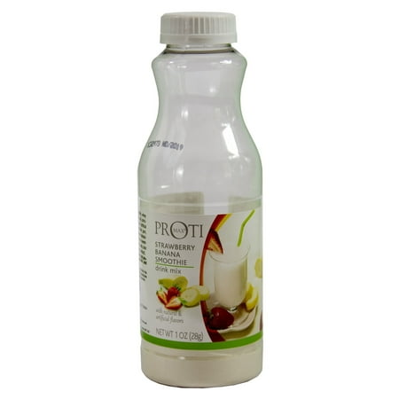 - Proti-Thin Proti Max Protein Shaker - Strawberry Banana Smoothie (1 Bottle)