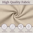 thumbnail image 2 of Lavish Home 45x21.5x3in High Back Outdoor Chair Cushion with Ties (Tan), 2 of 10