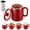 Red, variant on 6-in-1 Electric Stewing Cup – Portable Cooker with Smart Touch Control, 12H Keep Warm, Double Layer Insulation, Non-Stick for Home and Travel