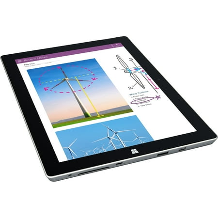 Microsoft Surface 3 Tablet, 10.8", Atom x7 x7-Z8700 Quad-core (4 Core) 1.60 GHz, 2 GB RAM, 64 GB Storage, Windows 10 Home, 4G, Silver