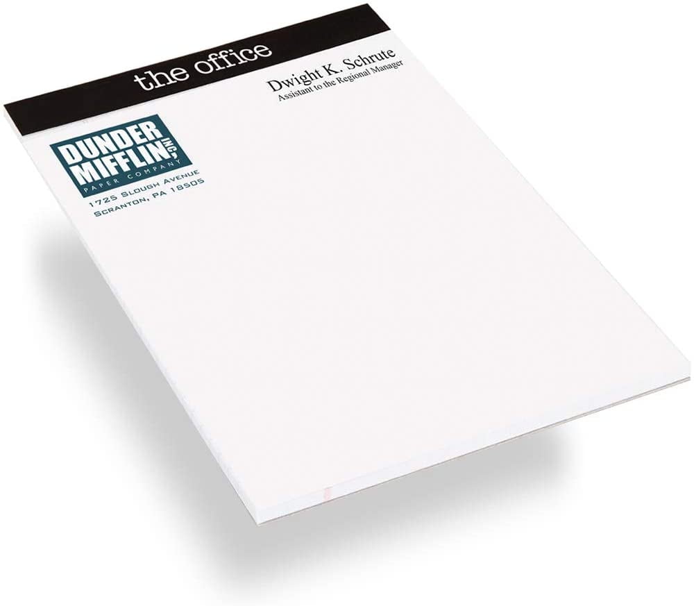 The Office Stationery - Dunder Mifflin - Notepads, by JustFunky -  