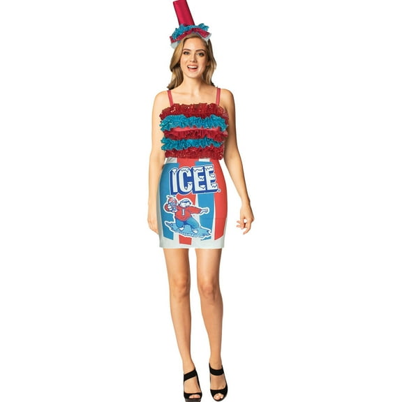 Rasta Imposta Icee Swirl Women's Halloween Fancy-Dress Costume for Adult, One Size
