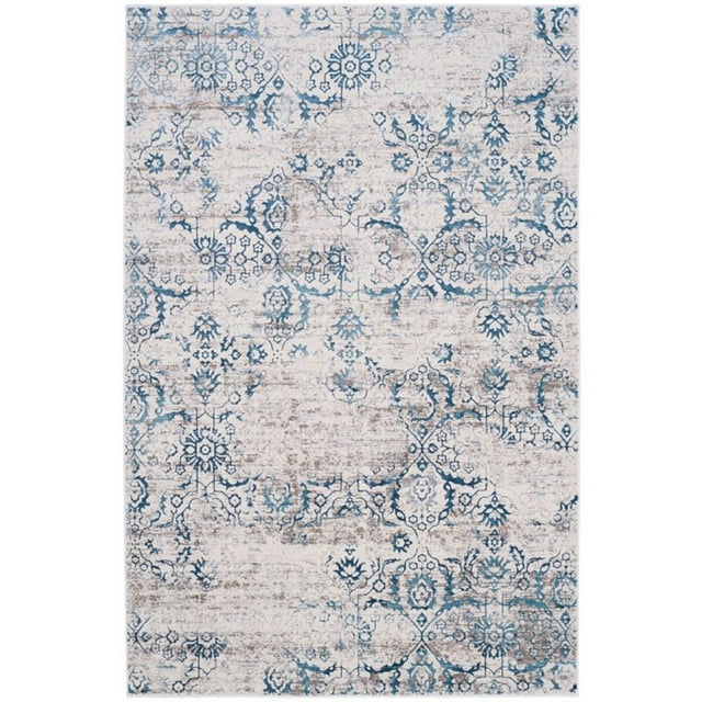 Safavieh Artifact 8' X 10' Power Loomed Rug in Blue and Creme