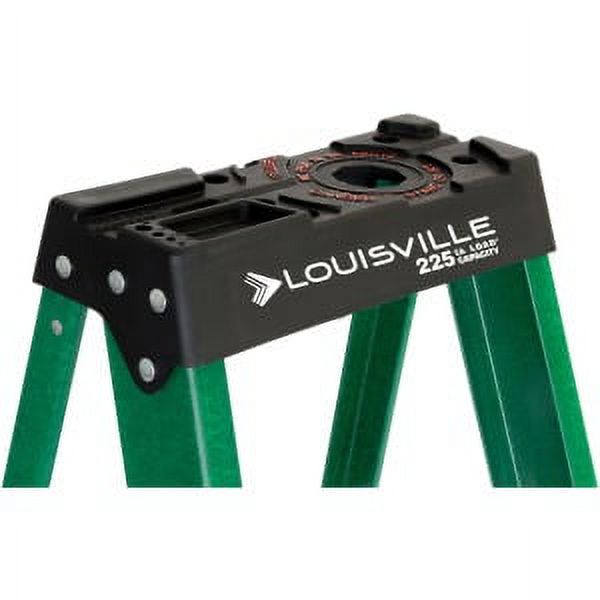Davidson Ladders Fiberglass Step Ladder - 225 Lb Load Capacity - Green (fs4008_35)
