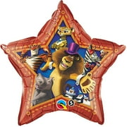Madagascar 3 - 18" Foil Balloon Party Accessory