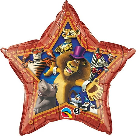 Madagascar 3 - 18" Foil Balloon Party Accessory