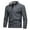 c01Gray, variant on USNSM Men's Winter Plush Lined Thick Warm Casual Elastic Chunky Knit Long Sleeve Half Zip Pullover Sweater Gray L