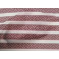 thumbnail image 4 of oneOone Cotton Poplin Red Fabric Chevron Geometric Sewing Craft Projects Fabric Prints By Yard 56 Inch Wide, 4 of 4