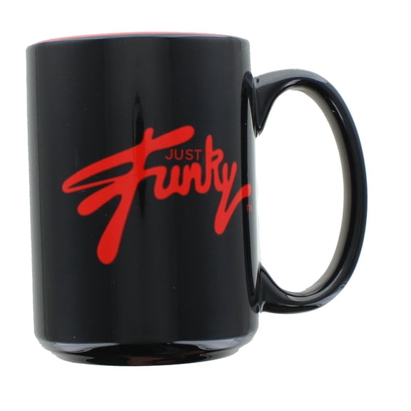 Just Funky Logo 16oz Ceramic Coffee Mug