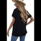 thumbnail image 3 of Camisetas Sin Mangas para Mujer, Blusa de Encaje de Corta con Cuello en V, Chaleco Informal, Camisola de Verano, Camisas Negras M, 3 of 6