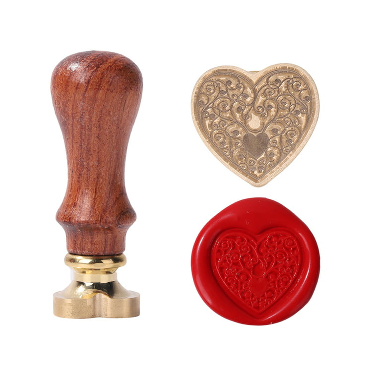 Spellbinders - Sealed Collection - Wax Seal Stamp - Love You Heart
