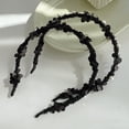 thumbnail image 4 of IKemiter Épingle à Cheveux Style Simple Luxueux Exquis Peigne Fille Diamant Paillettes Bijoux Enroulés, 4 of 6