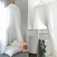 thumbnail image 5 of Kids Girls Bed Canopy Mosquito Net Tulle Yarn Round Dome Tent Beddroom Decor, 5 of 5