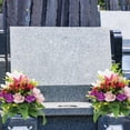 thumbnail image 4 of 1Pcs Artificial Cemetery Flowers with Vase, Artificial Memorial Flowers with Vase for Outdoor Cemetery Headstones Graveyard Gravestone Decoration 15.7", 4 of 8