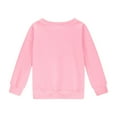 thumbnail image 5 of LIUYUNNN Kids Boys Sweatshirt Long Sleeve Kids Pullover Pink Sweatshirt Crew Neck Cute Pullover Relaxed Fit Tops Winter Clothes Girl Clothes 9-10 Years Boys Girls Fall Outfits, 5 of 6