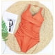 thumbnail image 5 of Penkiiy One Piece traje de baño para mujeres, trajes de baño de envoltura sexy para mujeres 2025 de cintura alta traje de baño adelgazante playa, 5 of 6