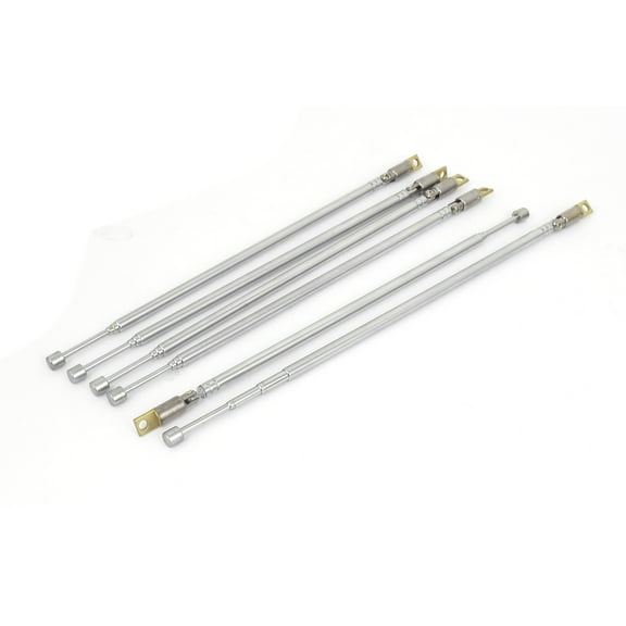 6pcs 600mm 4 Sections Telescopic RC TV Control Antenna Aerial Mast 360 Degree