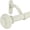 White Wood Grain, variant on 72-144 Inches Curtain Rods for Window, 1 Inch Diameter Drapery Rod with Resin Finials, Ideal Adjustable Heavy Duty Single Curtains Rod for Bedroom, Living Room Decoration, Matte Silver