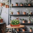 thumbnail image 4 of TEHAUX 7Pcs Outdoor Window Planter Box for Plant Lovers Simple Design Resin Garden Tools, 4 of 6