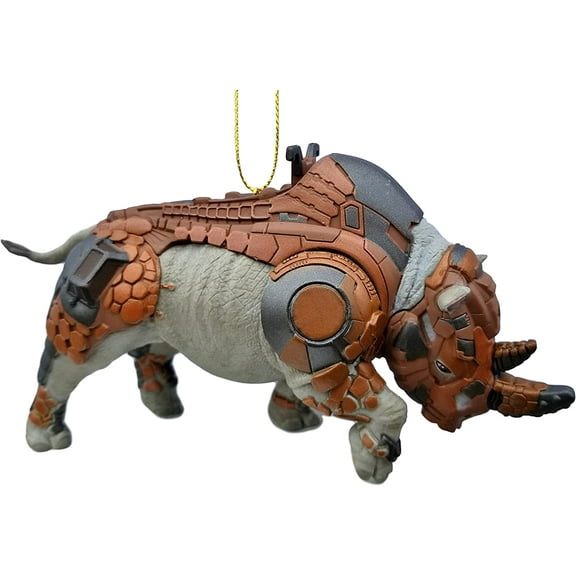 Rhinoceros (Black Panther) Figurine Holiday Christmas Tree Ornament - Limited Availability - New for 2018 New