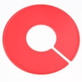 thumbnail image 4 of 10 Quantity Blank Plastic Clothing Size Divider Ring Wardrobe Divider Red Red, 4 of 8