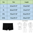 thumbnail image 2 of Sngxgn Men's Underwear, Soft Underwear Boxer Briefs for Men(Black,XXXL), 2 of 2