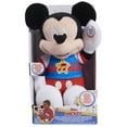thumbnail image 7 of Disney Junior Mickey Mouse Funhouse Singing Fun Mickey Mouse 13 Inch Lights and Sounds Feature Plushie, Sings The Wiggle Giggle Song Baby and Toddler Toys, 7 of 7