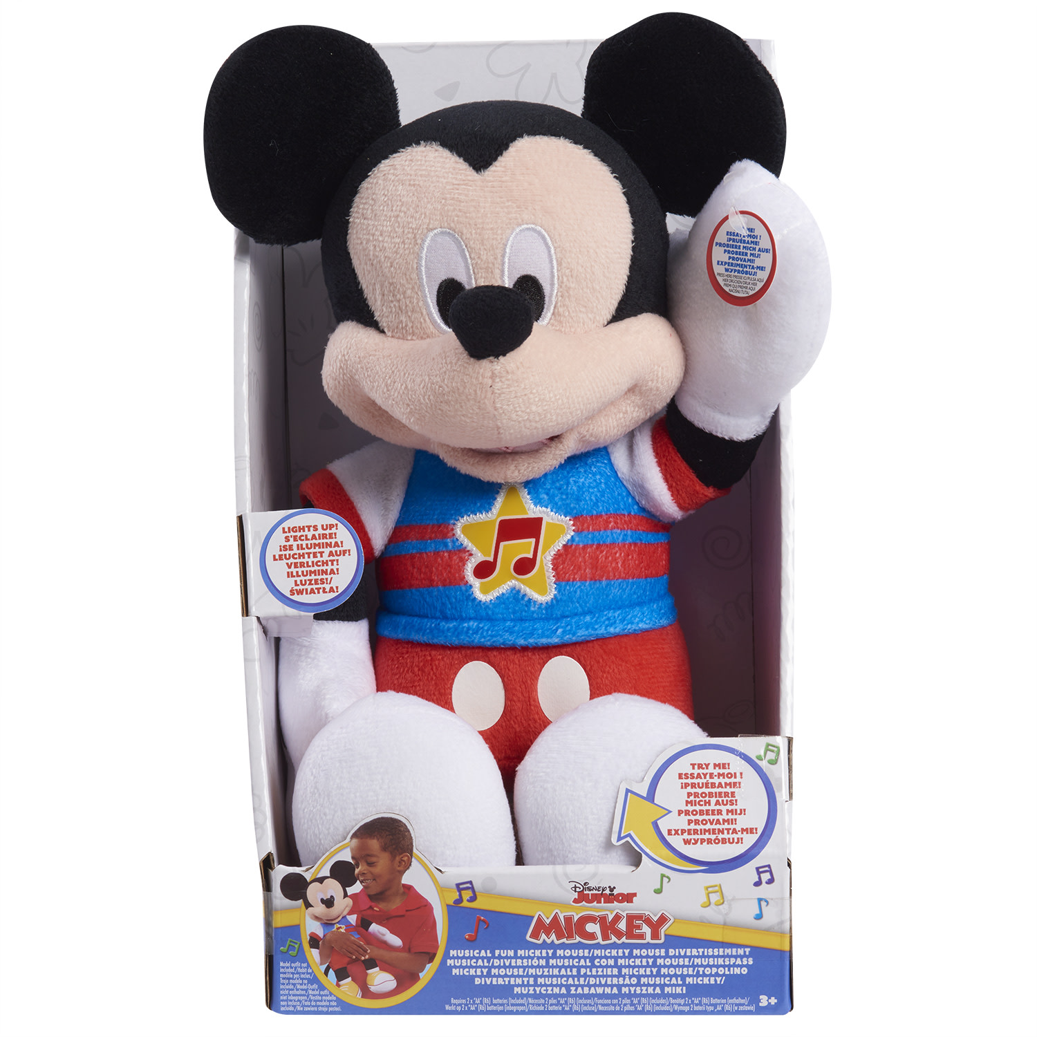Disney Mickey Mouse Funhouse Singing Fun Plush 13 Inch photo 6