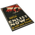 thumbnail image 3 of Print: Make The World Safe--Enlist Now And Go With Your Friends, 1917, 3 of 4