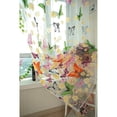 thumbnail image 3 of Window Sheer Curtain Panel, Brazilian Butterflies, 3 of 5