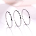 thumbnail image 4 of HAHDAXIA 6 Pcs Bagues Empilables pour Femmes Argent Simples Bagues de Phalange pour Adolescentes Bagues Simples Fines en Acier Inoxydable Bagues Statement pour Pouce Cadeaux, 4 of 7