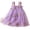 A105-Purple, variant on Toddler Girls Layered Tulle Tutu Dress for Toddler Kids Girl Rainbow Tutu Princess Skirt(Purple,3-4 Years)