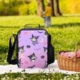 thumbnail image 5 of Kuromi And My Melody Lunch Bag, Insulated Lunch Bag for Women Men Lunch Box Container Bag Reusable Lunch Tote Bag for Office, Work, Beach, Travel, Picnic, 5 of 7