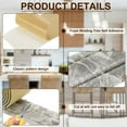 thumbnail image 4 of Uxcell Foam Molding Trim Self Adhesive, 3inch x 7.54ft Flexible Wallpaper Border 3D Wall Edging Lines Foam Baseboard Trim for Home Decoration, Grey, 4 of 7